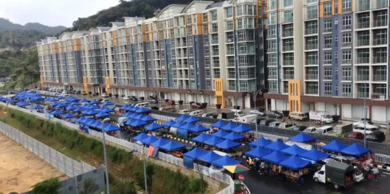 Sweet Homestay 3Rm @ Penthouse Apartment In Brinchang Bagian luar foto