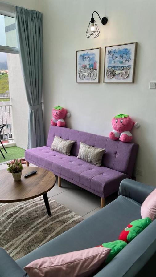 Sweet Homestay 3Rm @ Penthouse Apartment In Brinchang Bagian luar foto